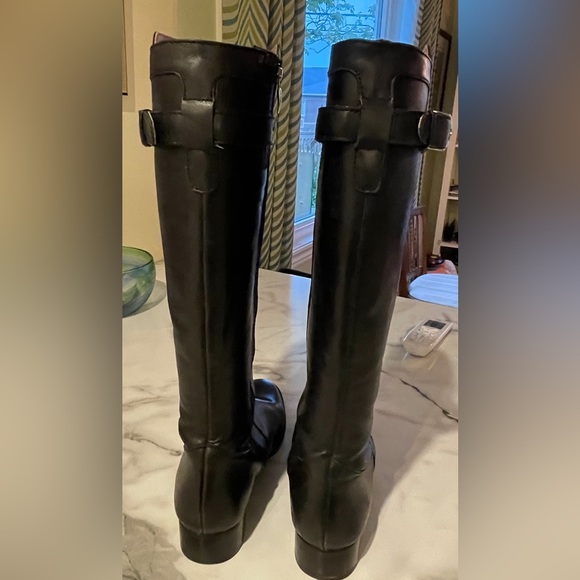 ARIAT black leather dress boots - Picture 5 of 9